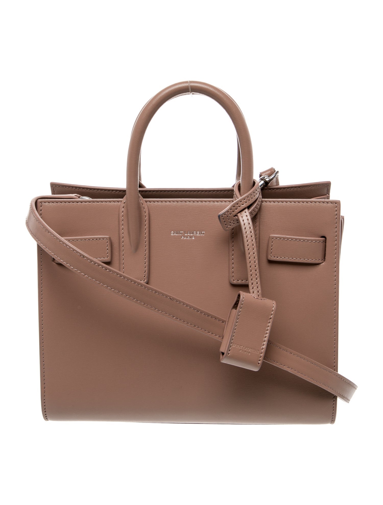 Saint Laurent Leather Sac De Jour Nano 2023