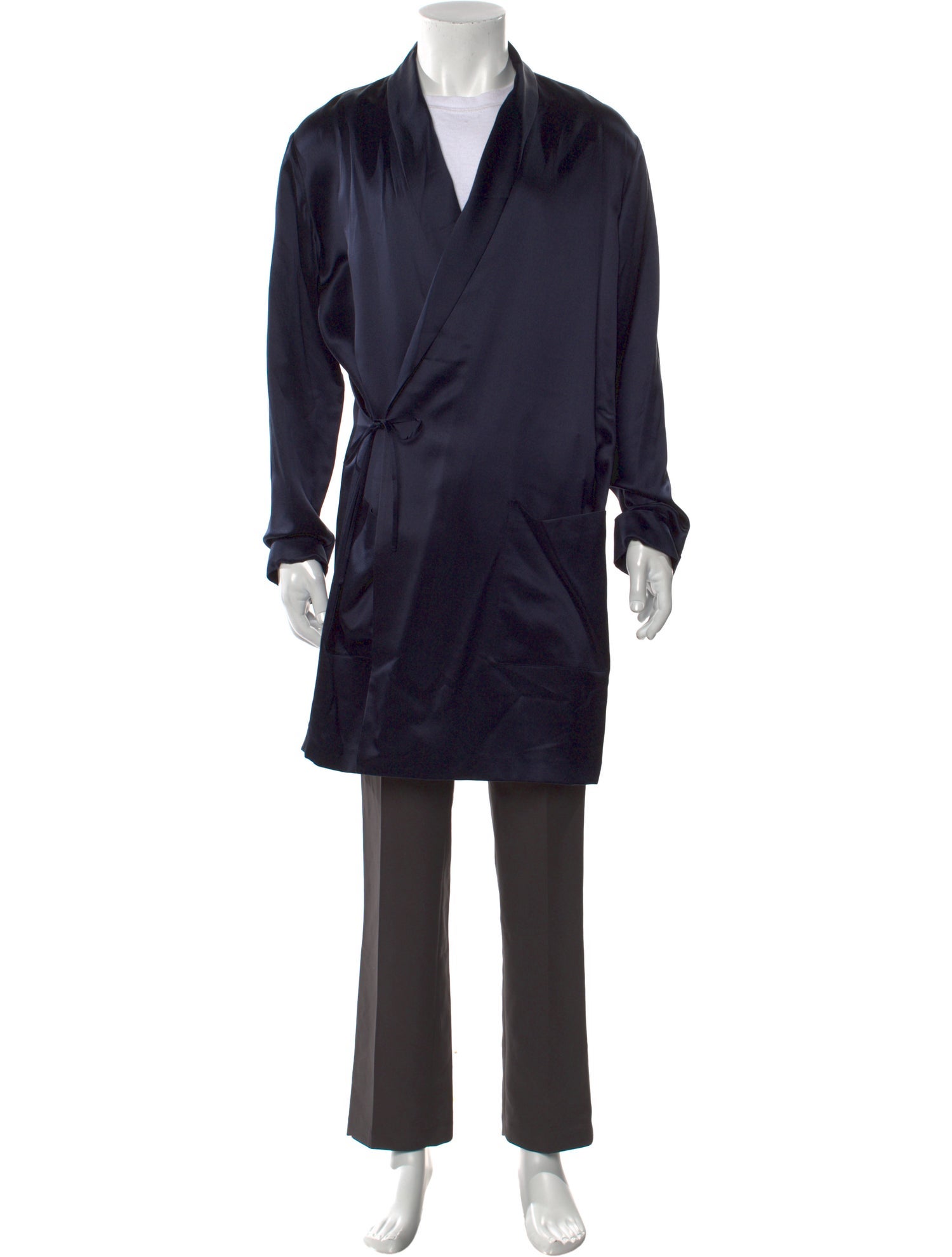 Saint Laurent 2022 Silk Robe w/ Tags