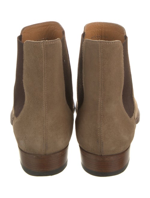 Saint Laurent Suede Chelsea Boots