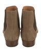 Saint Laurent Suede Chelsea Boots