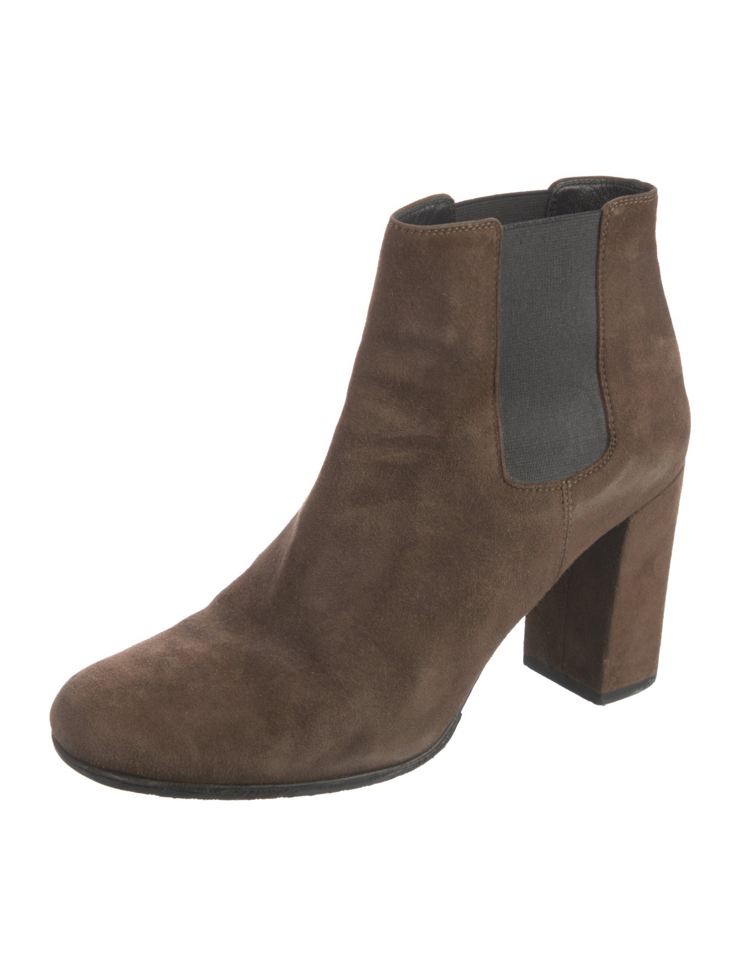 Saint Laurent Suede Chelsea Boots
