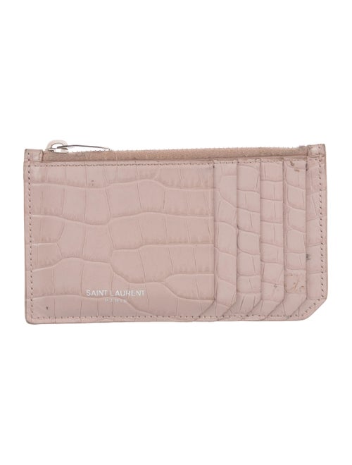 Saint Laurent Fragment Leather Wallet