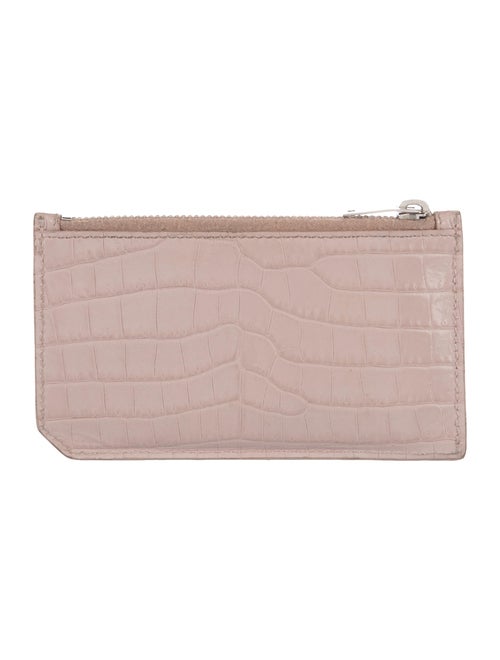 Saint Laurent Fragment Leather Wallet