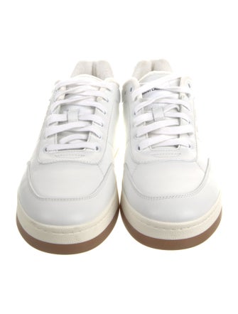 Saint Laurent Leather Colorblock Pattern Sneakers