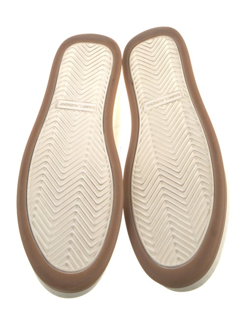 Saint Laurent Leather Colorblock Pattern Sneakers