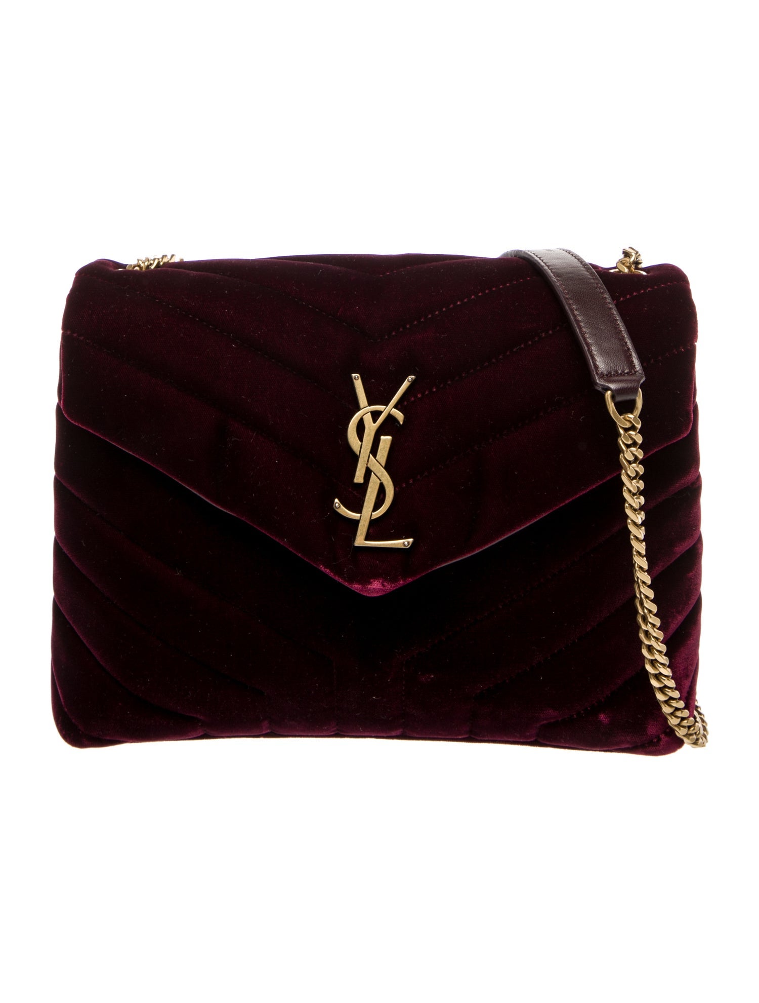 Saint Laurent Velvet LouLou Small