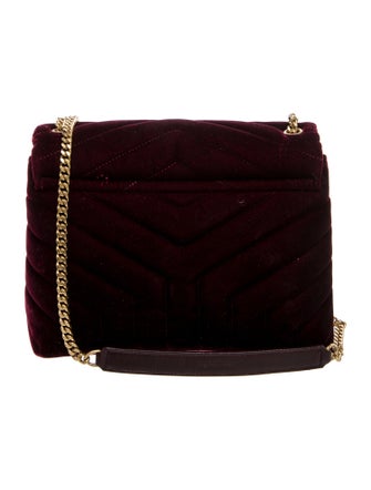 Saint Laurent Velvet LouLou Small