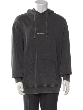 Saint Laurent 2017 Graphic Print Hoodie