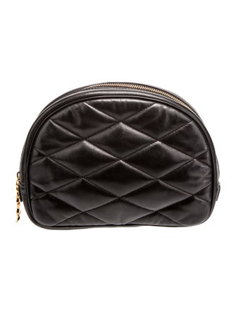 Saint Laurent Leather Clutch