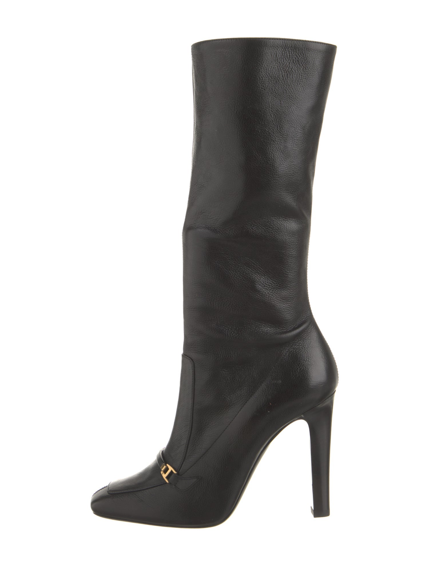 Saint Laurent Leather Boots