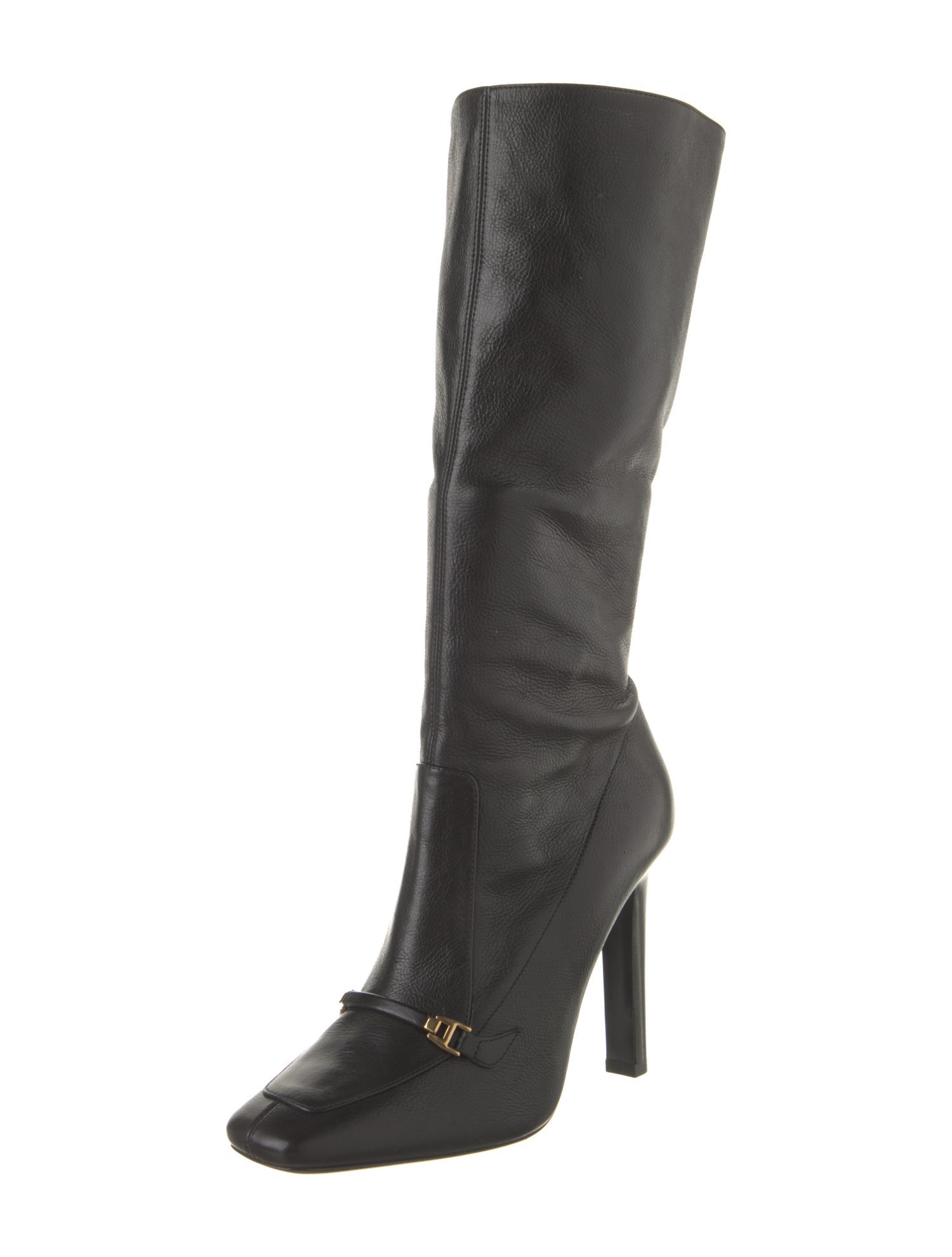 Saint Laurent Leather Boots