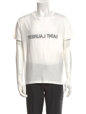 Saint Laurent 2021 Graphic Print T-Shirt