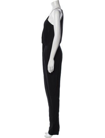 Saint Laurent Plunge Neckline Jumpsuit