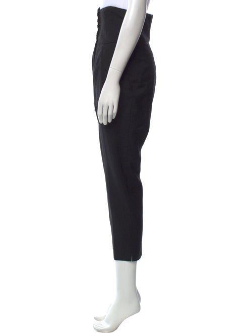 Saint Laurent Virgin Wool Straight Leg Pants