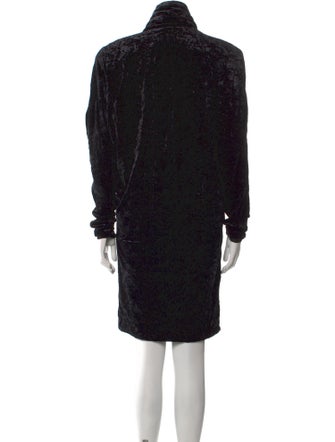 Saint Laurent Turtleneck Mini Dress