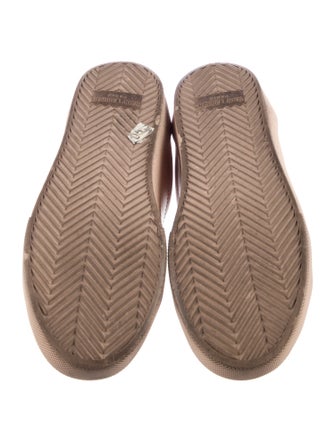 Saint Laurent Leather Lasercut Accents Sneakers