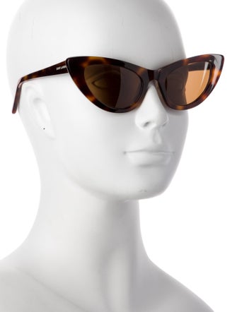 Saint Laurent Cat-Eye Tinted Sunglasses