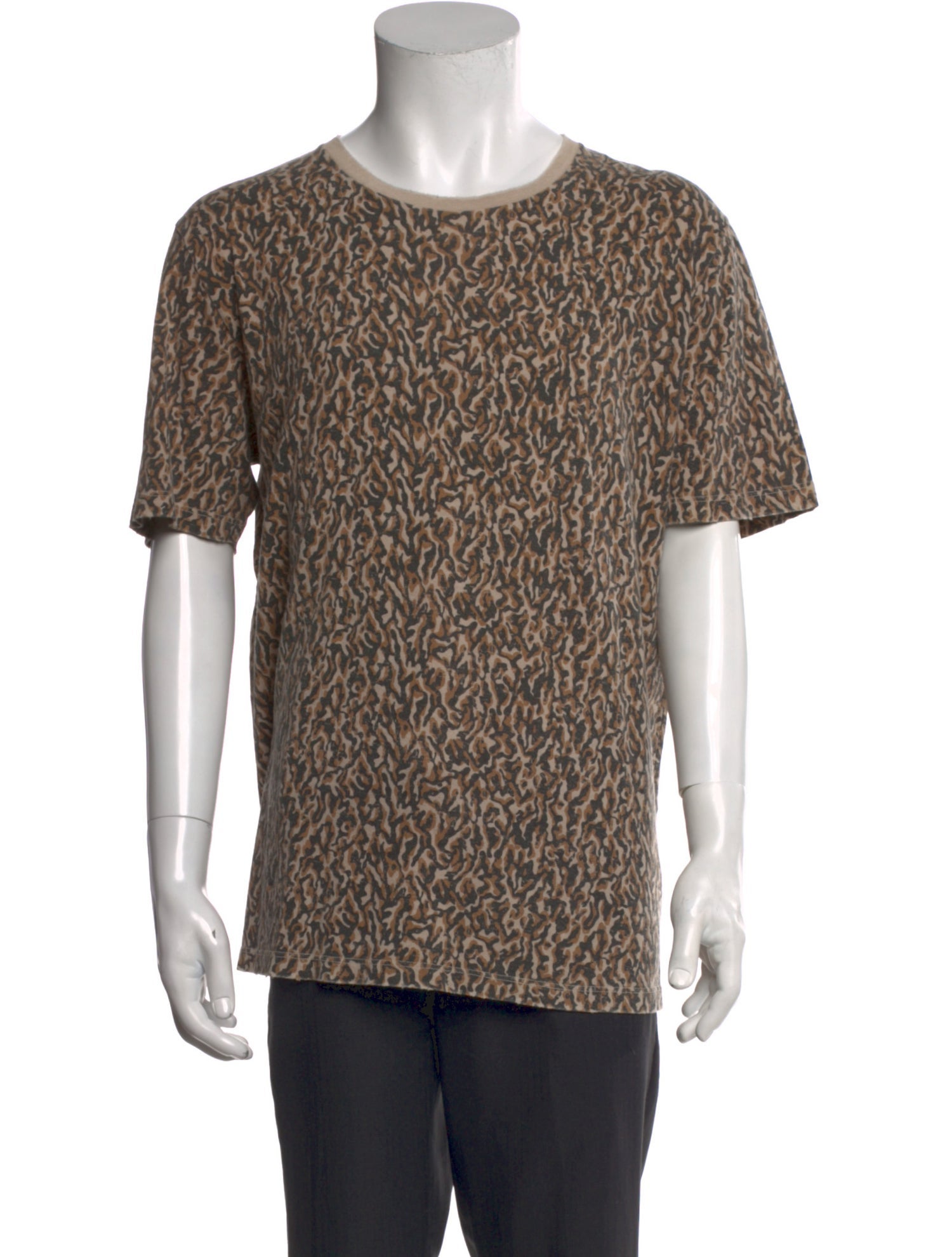 Saint Laurent 2020 Animal Print T-Shirt w/ Tags