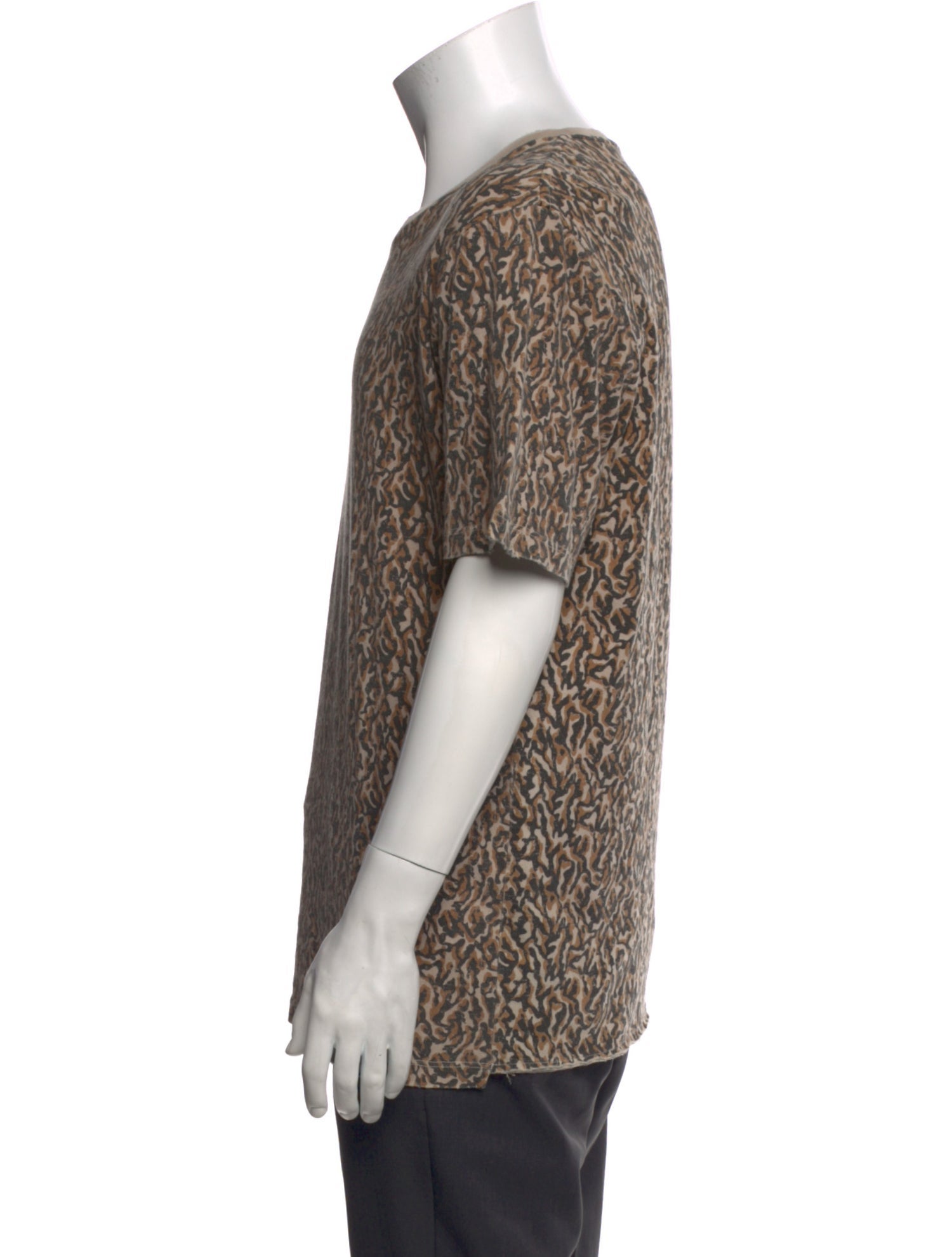 Saint Laurent 2020 Animal Print T-Shirt w/ Tags