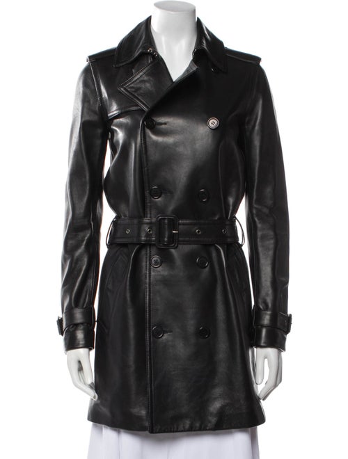 Saint Laurent 2018-2019 Leather Trench Coat