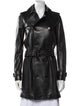 Saint Laurent 2018-2019 Leather Trench Coat