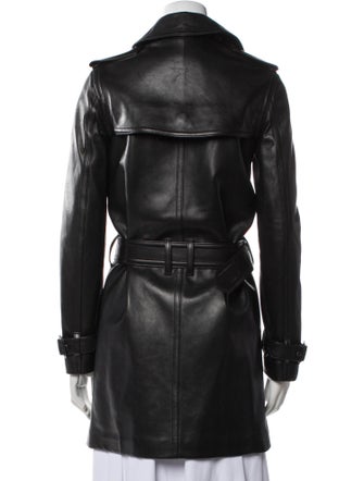 Saint Laurent 2018-2019 Leather Trench Coat