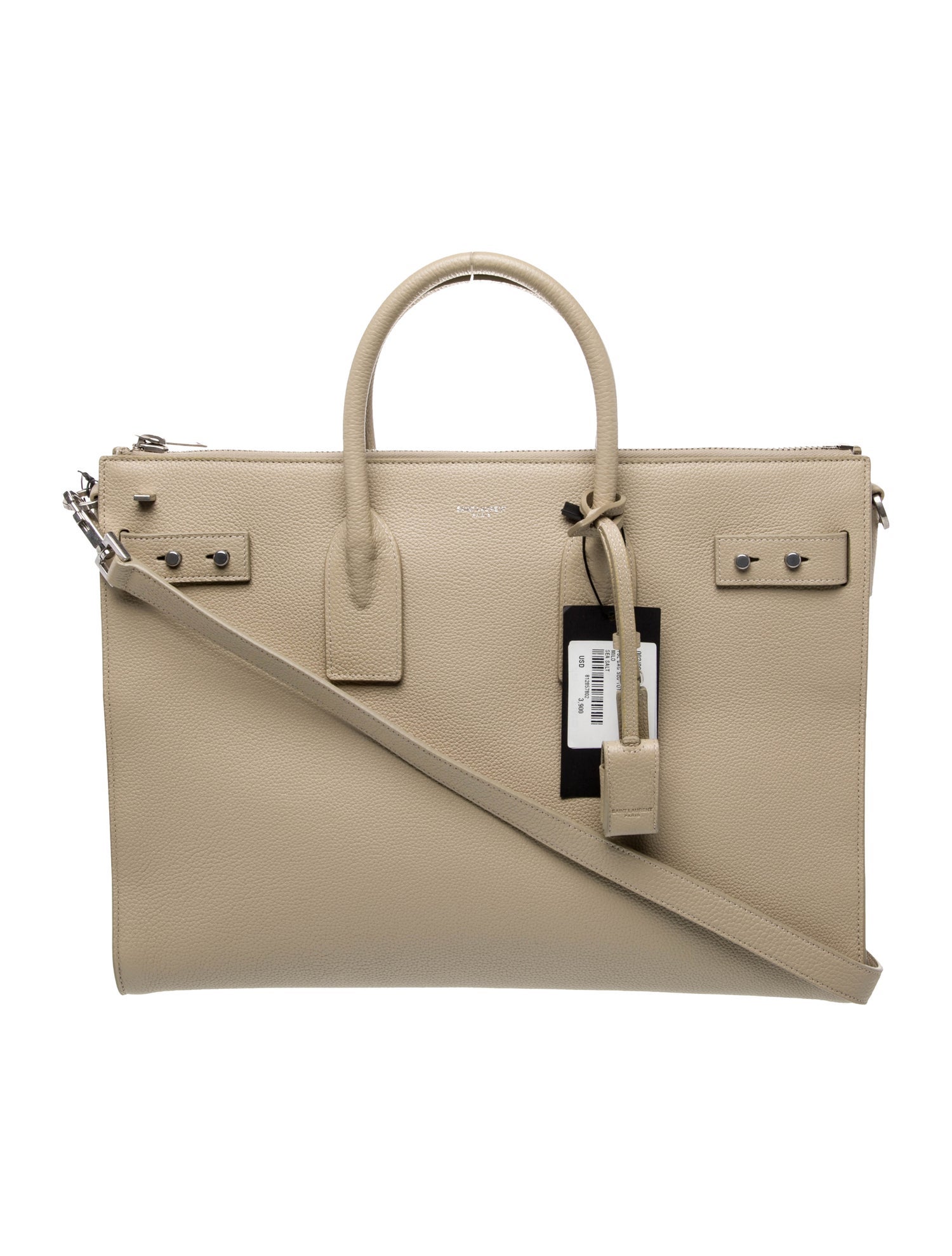 Saint Laurent Leather Sac De Jour Large 2023