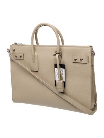 Saint Laurent Leather Sac De Jour Large 2023