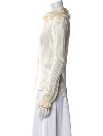 Saint Laurent 2020 Silk Button-Up Top