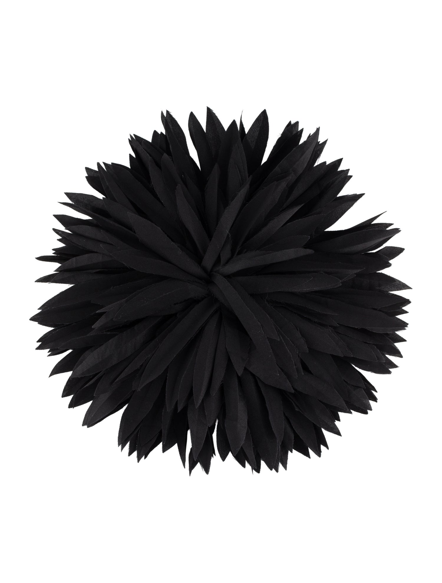 Saint Laurent Silk Dahlia Brooch Pin