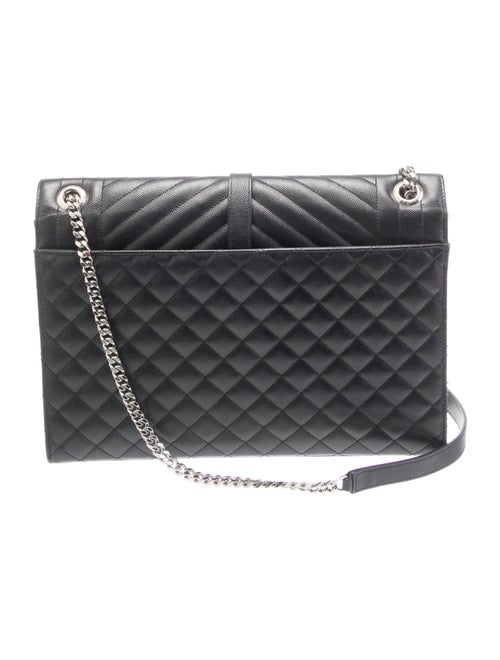 Saint Laurent Leather Envelope Large