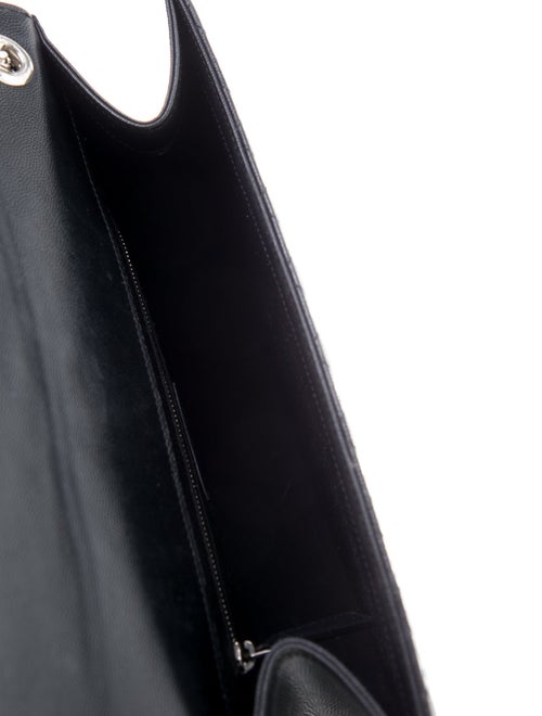 Saint Laurent Leather Envelope Large