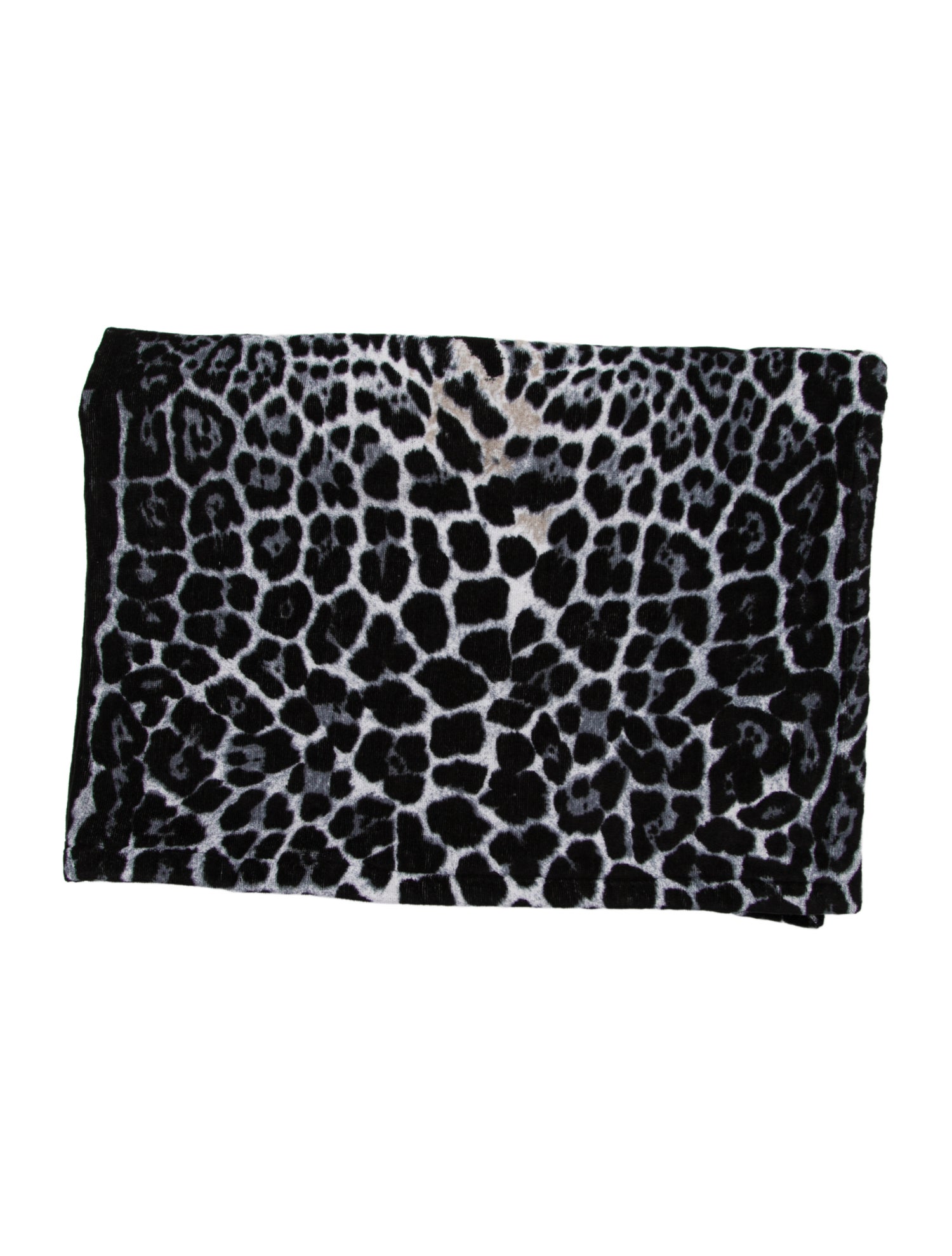 Saint Laurent Leopard Beach Towel w/ Tags