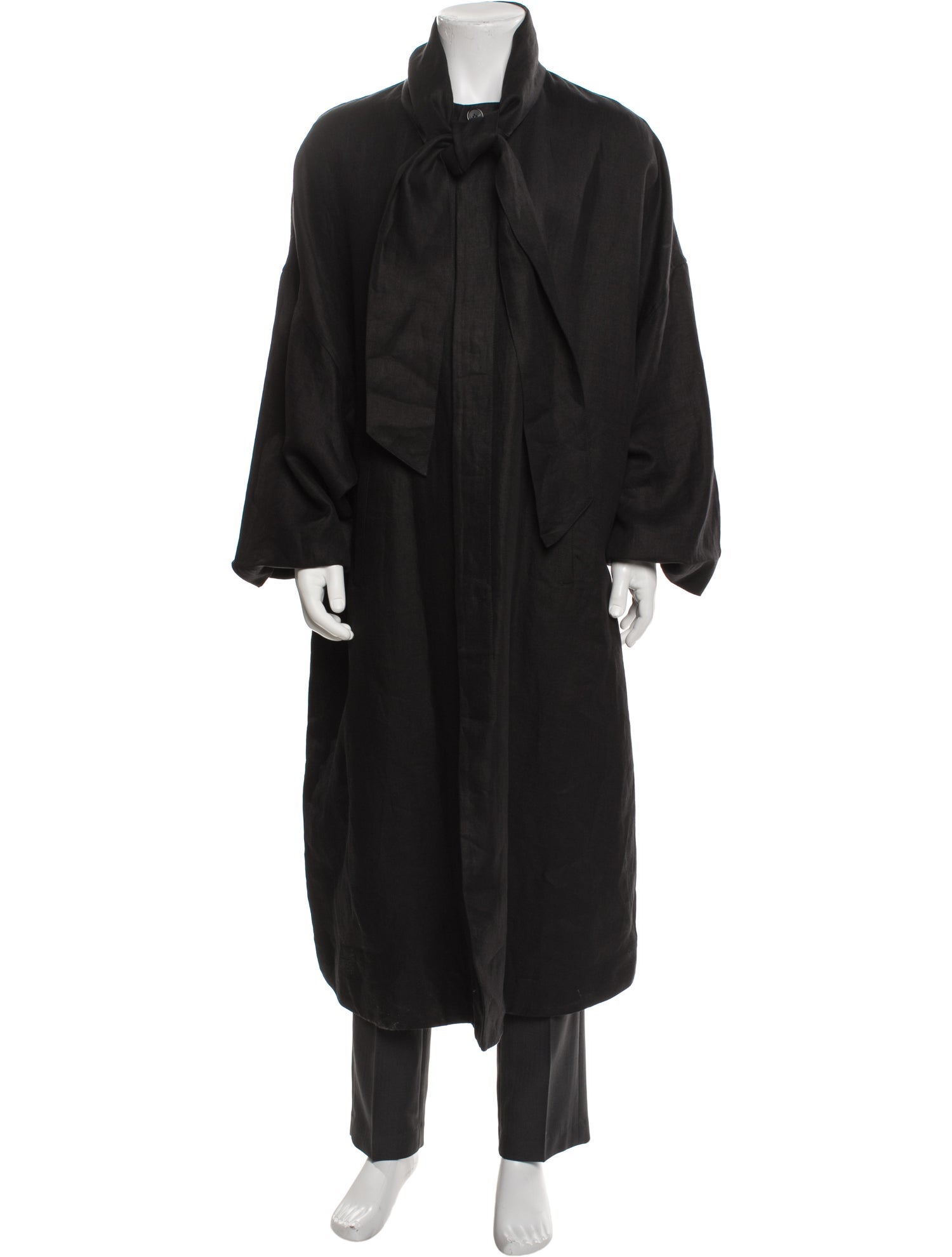 Saint Laurent 2025 Linen Trench Coat w/ Tags