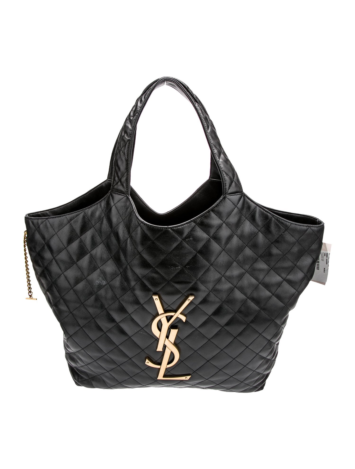 Saint Laurent Quilted Monogram Carré-Quilt Matelassé Icare Maxi 2024