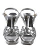 Saint Laurent Leather T-Strap Sandals
