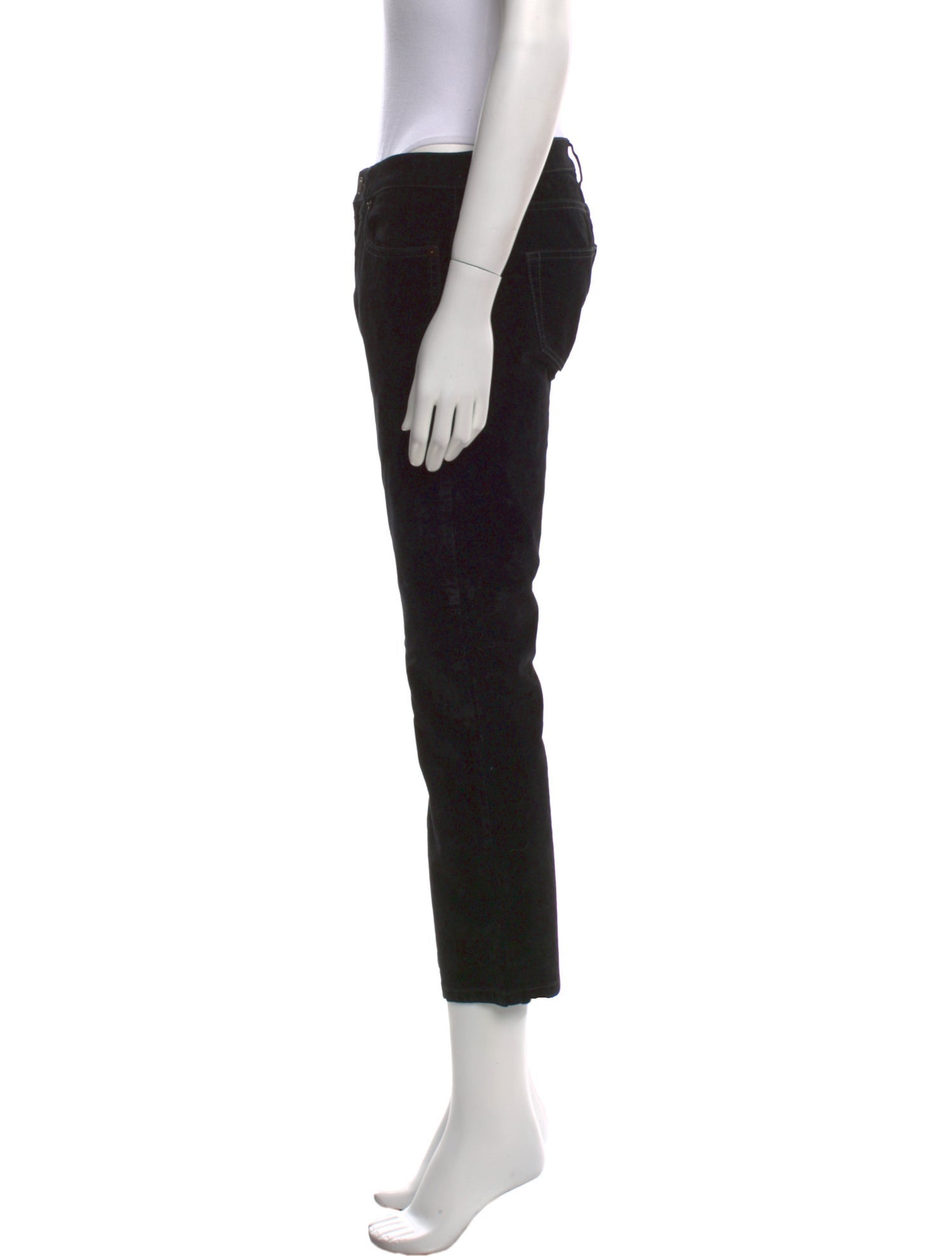 Saint Laurent Straight Leg Pants