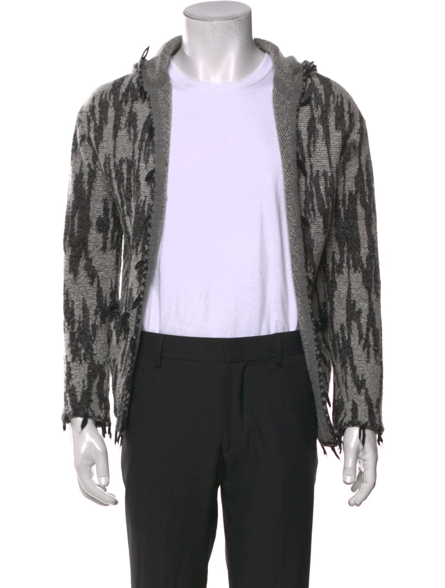 Saint Laurent 2017 Printed Cardigan