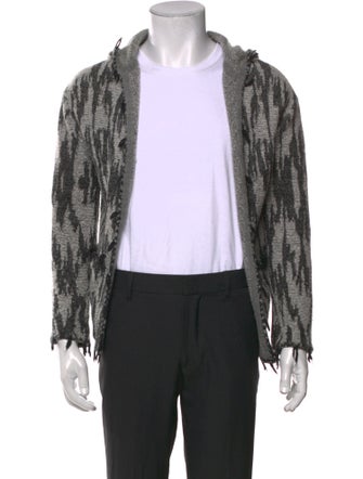 Saint Laurent 2017 Printed Cardigan