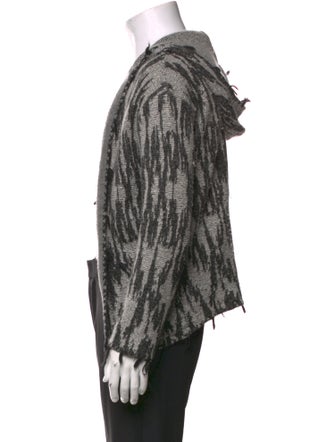 Saint Laurent 2017 Printed Cardigan