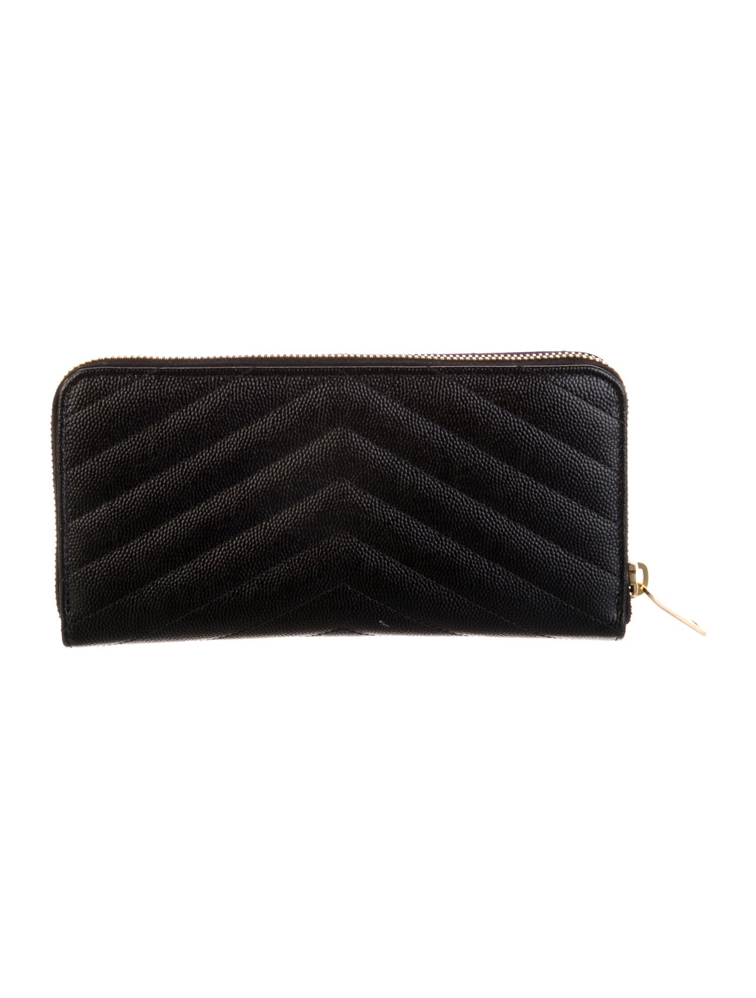 Saint Laurent 2025 Monogram Matelassé Cassandre Zip Around Wallet Continental Wallet
