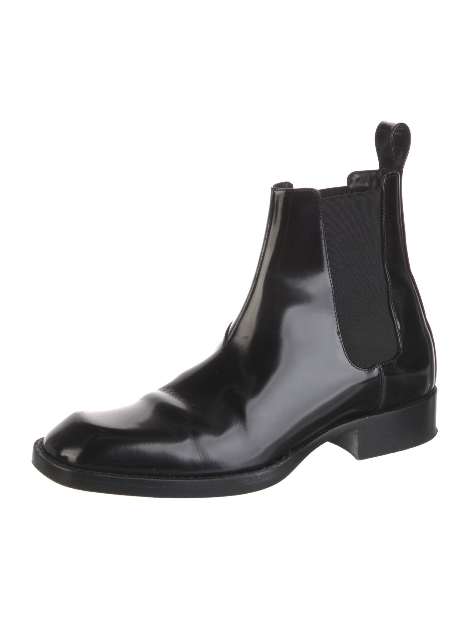 Saint Laurent Leather Chelsea Boots