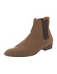 Saint Laurent Suede Chelsea Boots