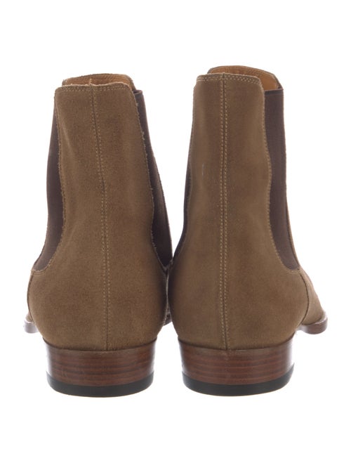 Saint Laurent Suede Chelsea Boots