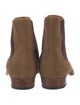 Saint Laurent Suede Chelsea Boots