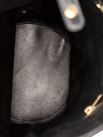 Saint Laurent Leather Bucket Bag