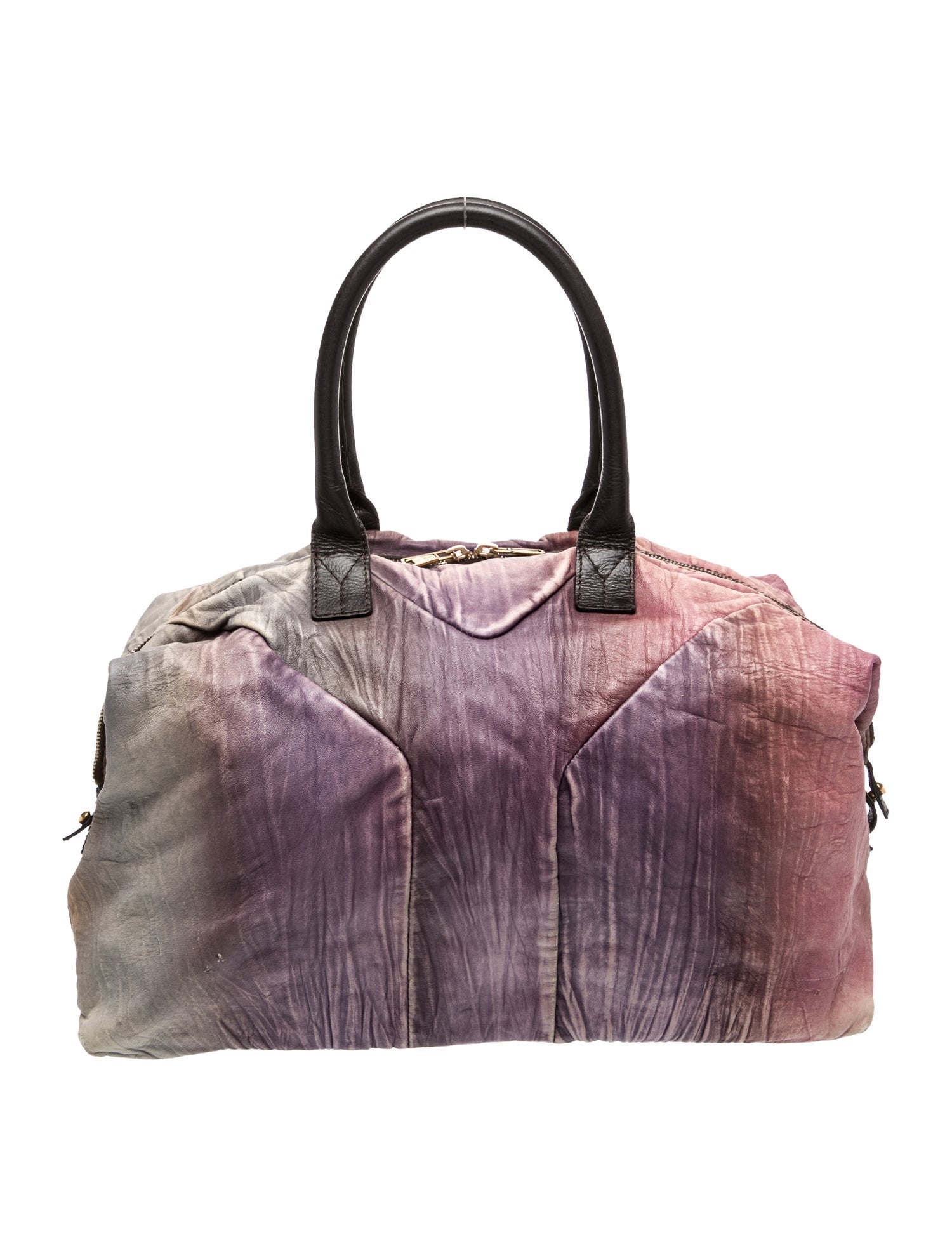 Yves Saint Laurent Leather Top Handle Bag