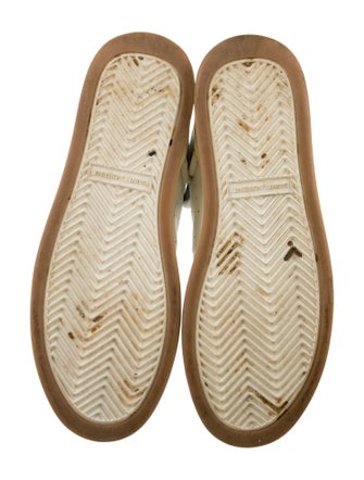 Saint Laurent Leather Printed Sneakers