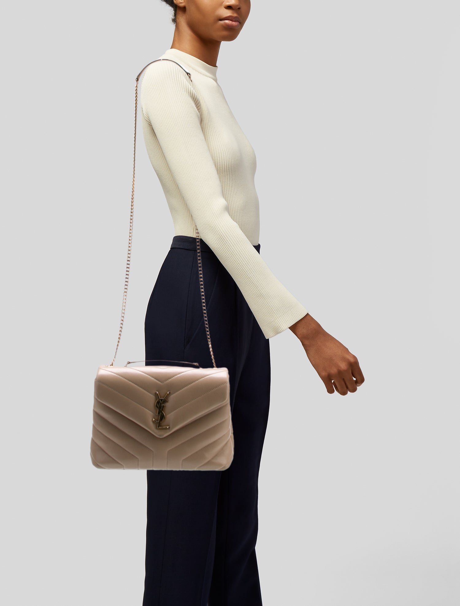 Saint Laurent Chevron LouLou Small 2022