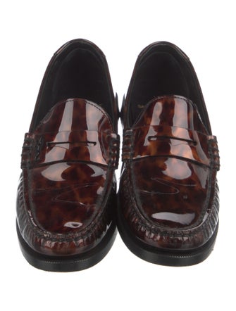 Saint Laurent Patent Leather Loafers